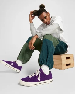 Converse Modelli Bassi|One Star<One Star Pro Viola notte/Egret/Nero