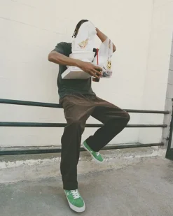 Converse Modelli Bassi|One Star<One Star Pro Verde lucente/ Bianco/Nero