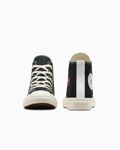 Converse Bambini (Età 4-8 Anni)|Ragazzo<PLAY Comme des Garçons Single Heart Chuck 70 Black/Egret/Red