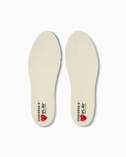 Converse Bambini (Età 4-8 Anni)|Ragazzo<PLAY Comme des Garçons Single Heart Chuck 70 Milk/Red/Black