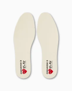 Converse Modelli Bassi|Modelli Bassi<PLAY Comme des Garçons Single Heart Chuck 70 Milk/Black/Red