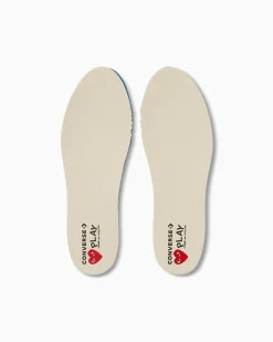 Converse Ragazzo|Bambini (Età 4-8 Anni)<PLAY Comme des Garçons Single Heart Chuck 70 Nero/Egret/Rosso