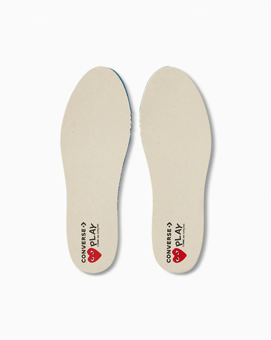 Converse Ragazzo|Bambini (Età 4-8 Anni)<PLAY Comme des Garçons Single Heart Chuck 70 Nero/Egret/Rosso