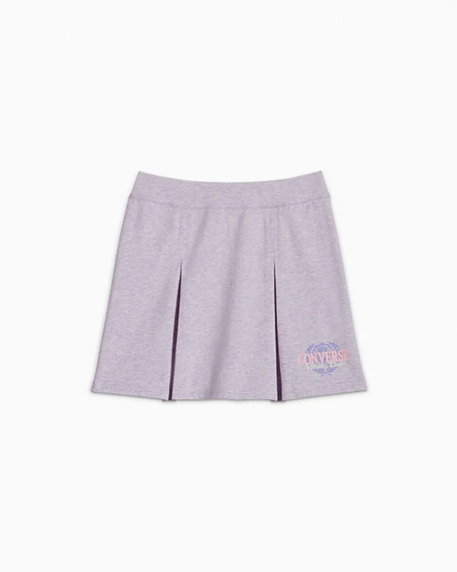 Converse Pantaloni E Shorts<Pleated Skirt Violet Heat Heather