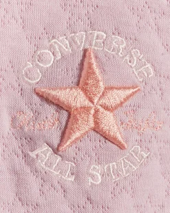 Converse Maglie E T-Shirt<Pointelle Full Zip Hoodie Rosa summit