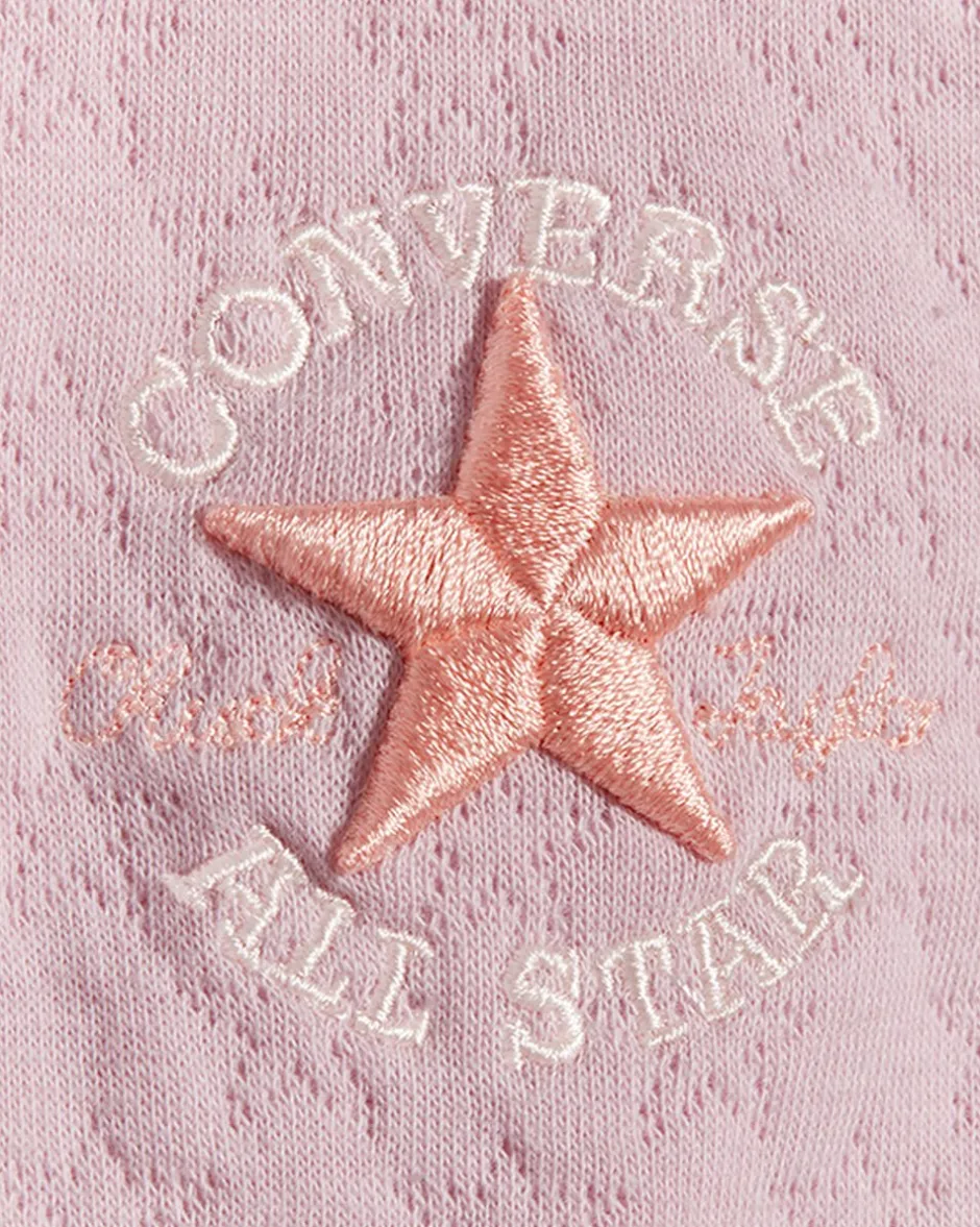 Converse Maglie E T-Shirt<Pointelle Full Zip Hoodie Rosa summit
