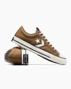 Converse Modelli Bassi|Modelli Bassi<Premium Canvas Star Player 76 Hot Tea/Bianco vintage/Nero