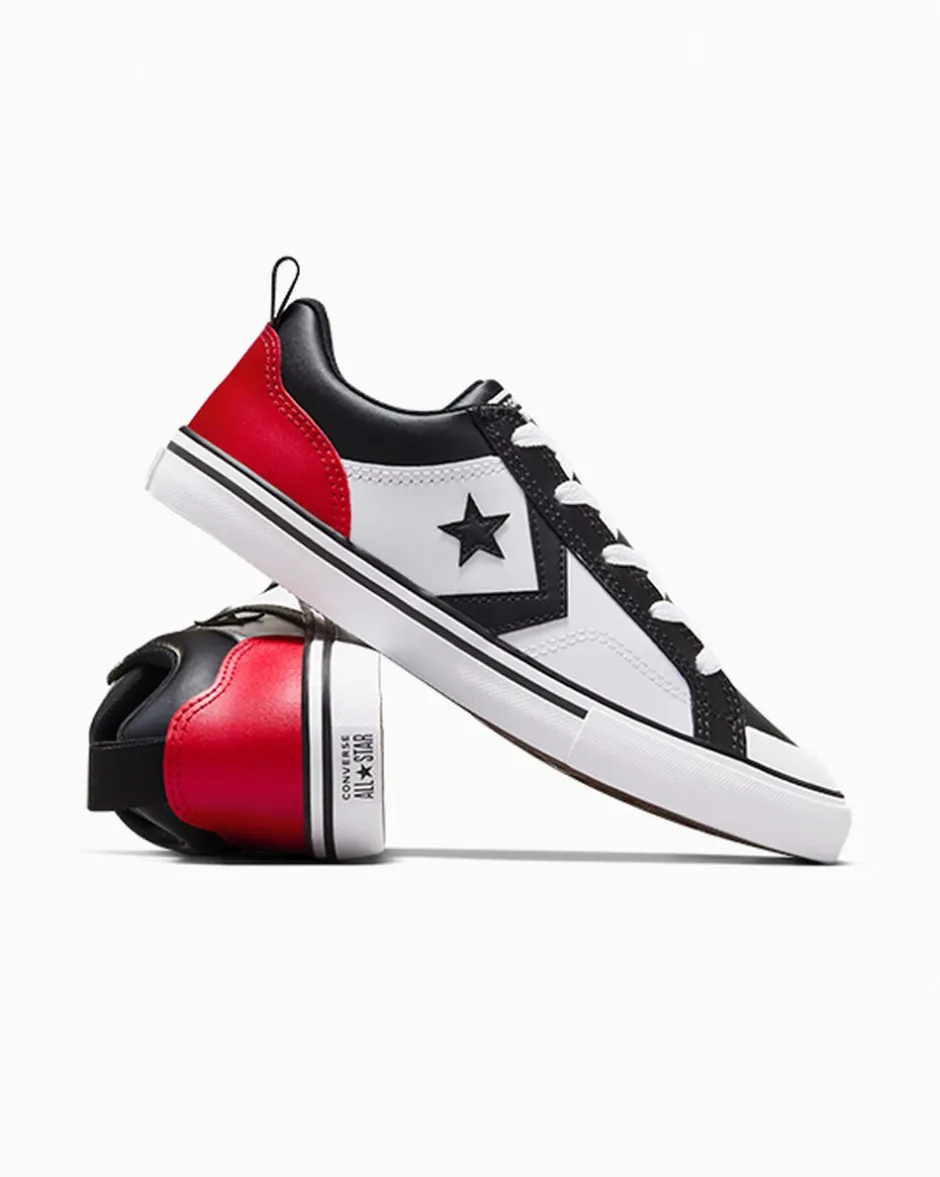 Converse Ragazzo|Bambini (Età 4-8 Anni)<Pro Blaze Nero/Rosso/Bianco