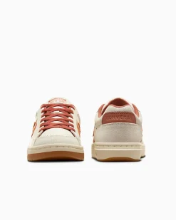 Converse Modelli Bassi|Modelli Bassi<Pro Blaze Classic Leather & Suede Egret/Nocciola