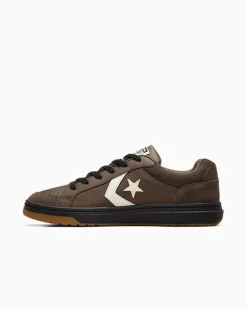Converse Modelli Bassi|Modelli Bassi<Pro Blaze Classic Leather & Suede Fumo motore/Nero/Egret