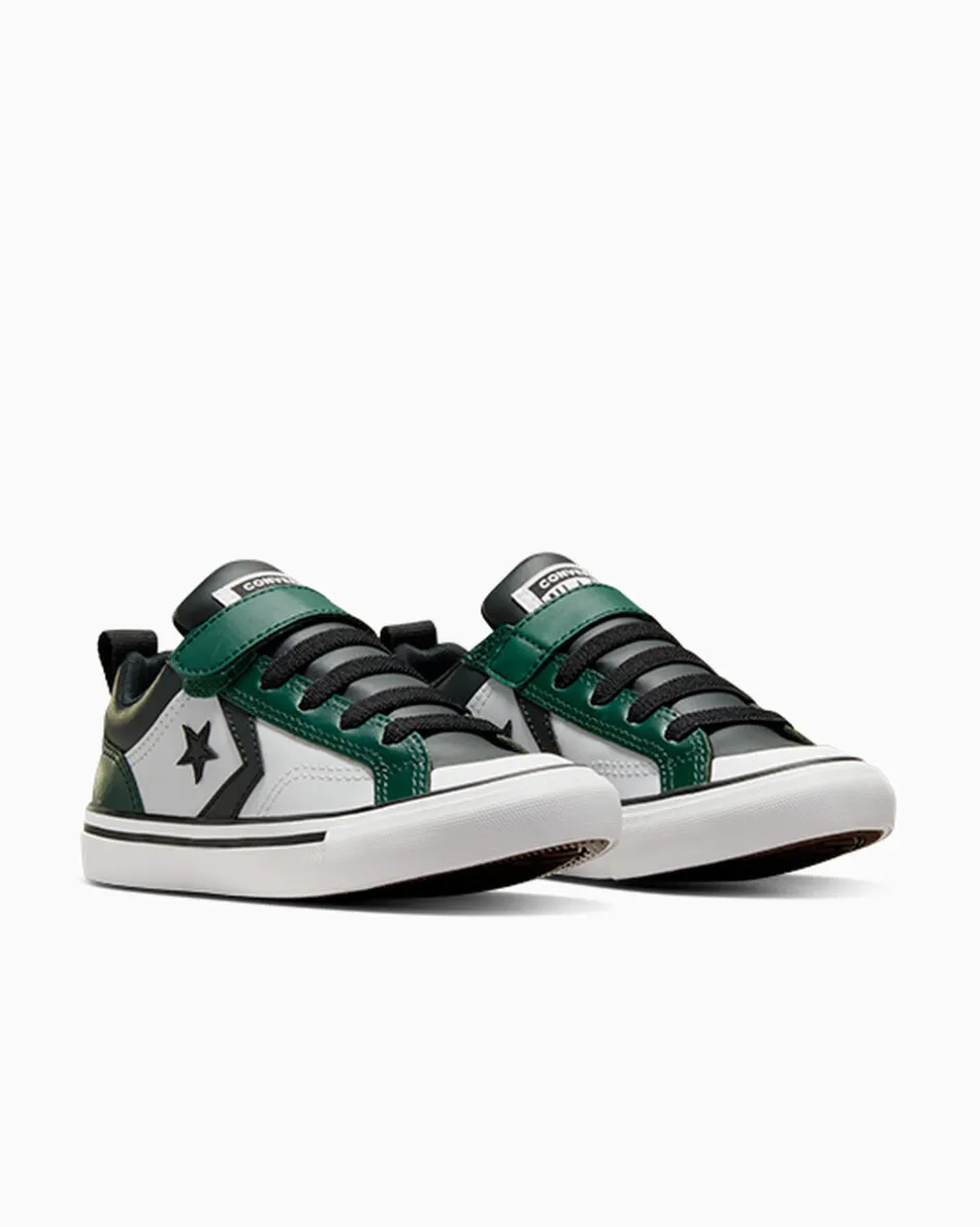 Converse Ragazzo|Modelli Bassi<Pro Blaze Easy-On Verde invidia/Nero/Bianco