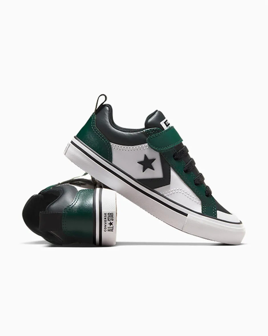 Converse Ragazzo|Modelli Bassi<Pro Blaze Easy-On Verde invidia/Nero/Bianco