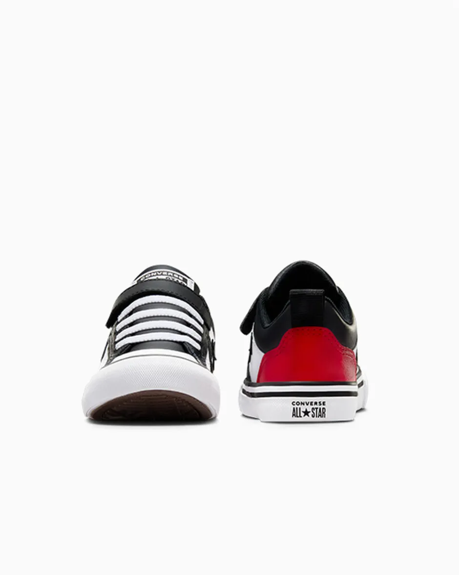 Converse Bambini (Età 4-8 Anni)|Ragazzo<Pro Blaze Strap Easy-On Nero/Rosso/Bianco