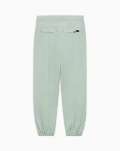 Converse Ragazza|Pantaloni E Shorts<Relaxed Woven Pants Verde aloe