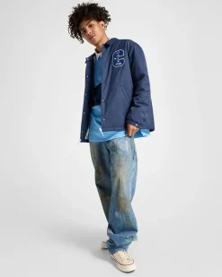 Converse Maglie E T-Shirt|Giacche E Felpe<Retro Coaches Jacket Converse navy
