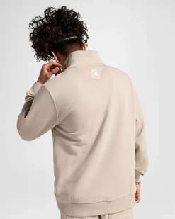 Converse Maglie E T-Shirt|Giacche E Felpe<Retro Quarter Zip Sabbia
