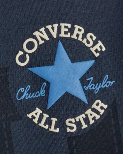 Converse Maglie E T-Shirt|Giacche E Felpe<Retro Remix Pullover Converse navy
