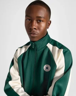 Converse Maglie E T-Shirt|Giacche E Felpe<Retro Track Jacket Verde invidia