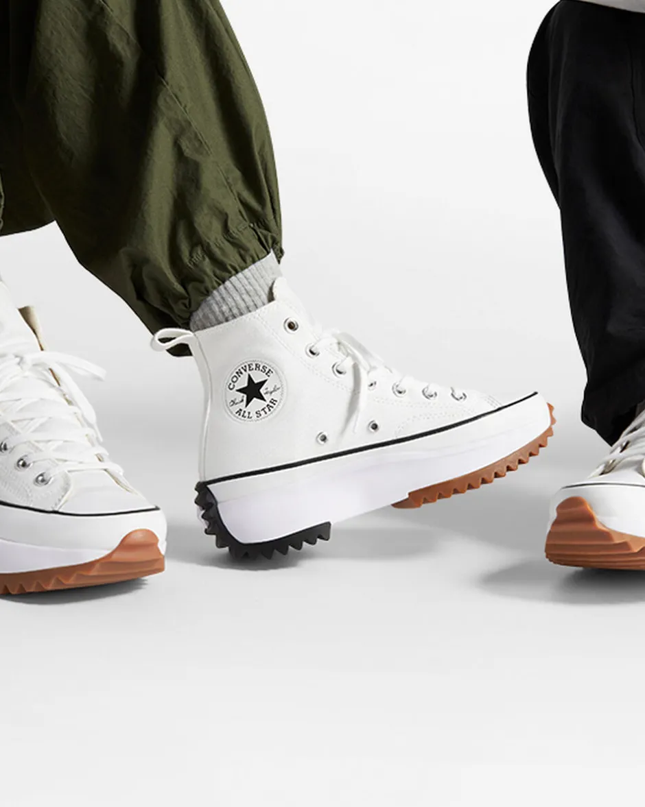 Converse Run Star|Run Star<Run Star Hike Bianco/Nero/Gomma