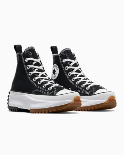 Converse Modelli Alti|Run Star<Run Star Hike Nero/Bianco/Gomma