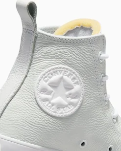 Converse Modelli Alti|Modelli Con Platform<Run Star Hike Utility Leather Bianco/Bagno di luna/Ghosted