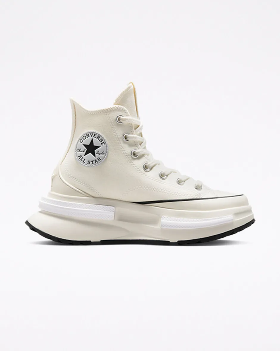 Converse Modelli Alti|Modelli Con Platform<Run Star Legacy CX Egret/Nero/Bianco