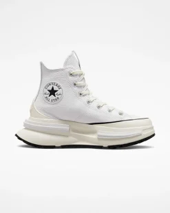 Converse Modelli Alti|Modelli Con Platform<Run Star Legacy CX Foundational Leather White/Black/Egret