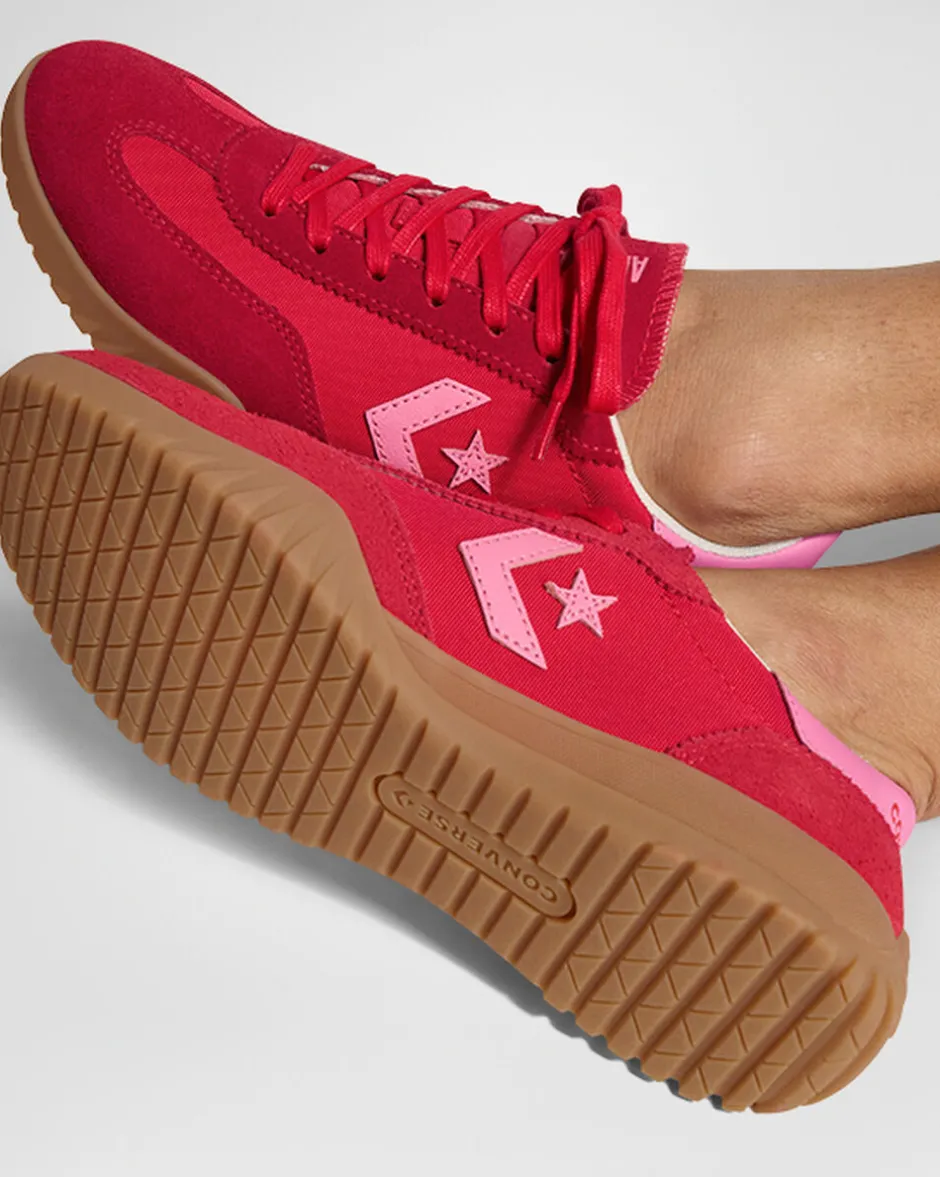 Converse Modelli Bassi|Run Star<Run Star Trainer Rosso/Rosa/Egret