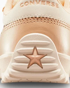 Converse Modelli Bassi|Run Star<Run Star Trainer Nylon & Leather Duna costiera/Avorio naturale