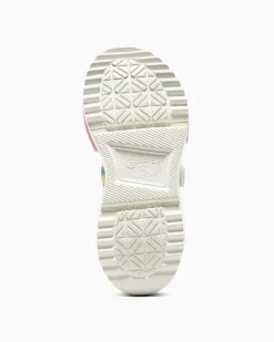 Converse Modelli Con Platform|Run Star<Run Star Utility Sandal CX Pride Egret/Nero/Blu cielo