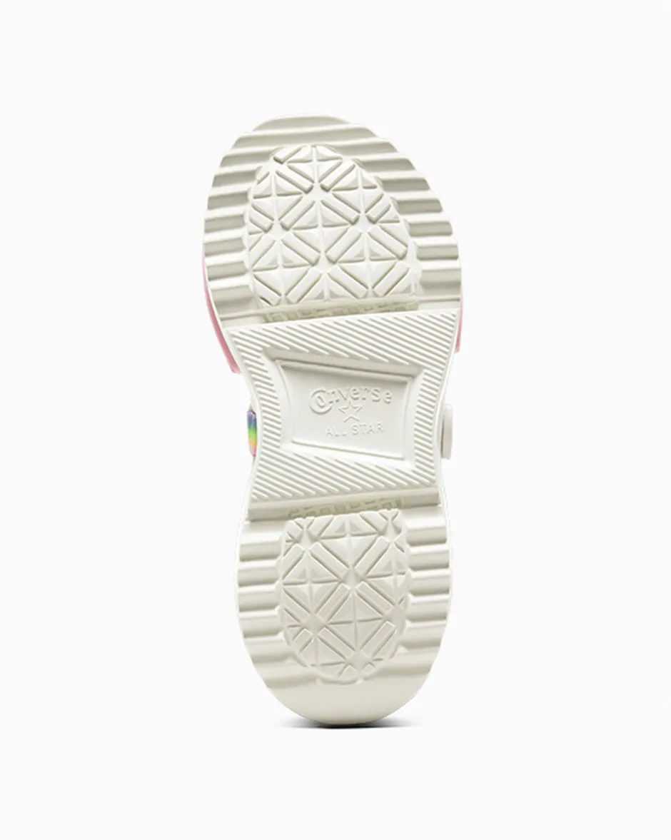 Converse Modelli Con Platform|Run Star<Run Star Utility Sandal CX Pride Egret/Nero/Blu cielo