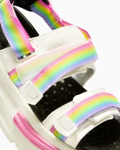 Converse Modelli Con Platform|Run Star<Run Star Utility Sandal CX Pride Egret/Nero/Blu cielo