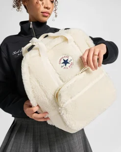 Converse Tutti Gli Accessori|Tutti Gli Accessori<Sherpa Small Square Backpack Converse Egret