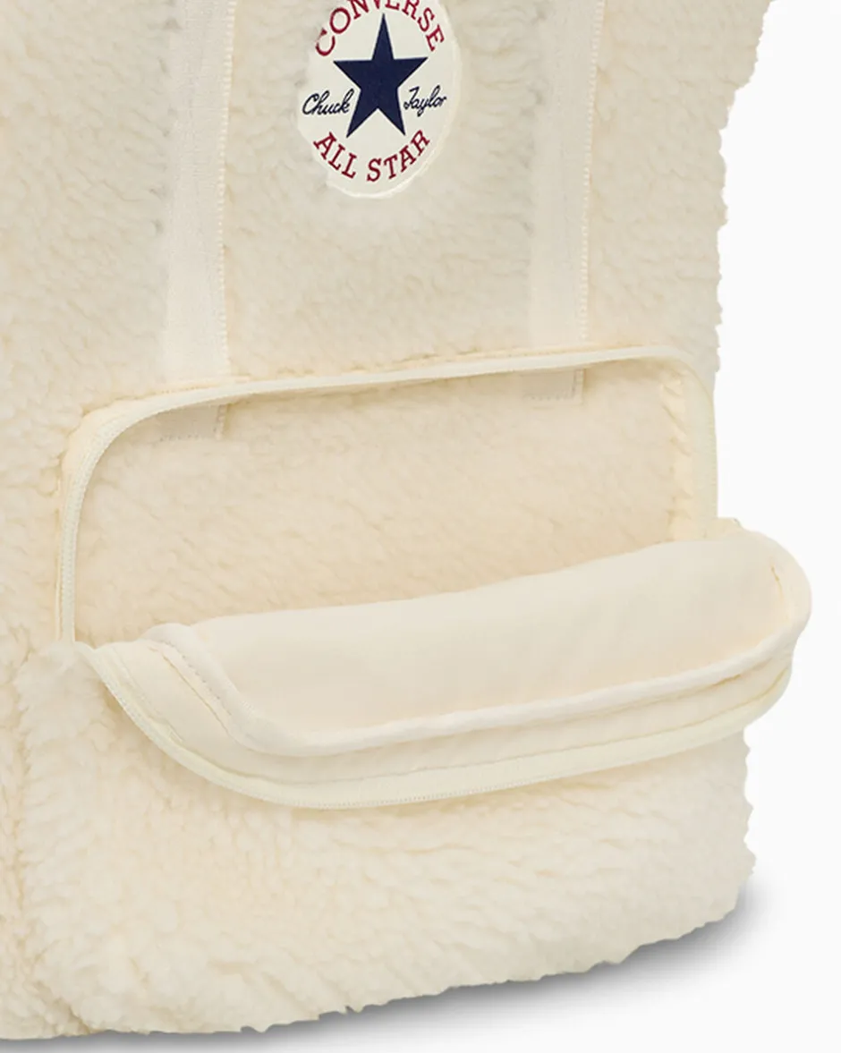 Converse Tutti Gli Accessori|Tutti Gli Accessori<Sherpa Small Square Backpack Converse Egret