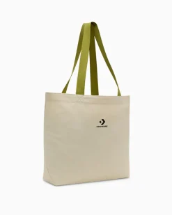 Converse Tutti Gli Accessori|Tutti Gli Accessori<Star Chevron Canvas Tote Bag Tela non tinta/Foresta magica