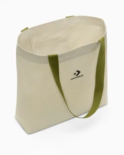 Converse Tutti Gli Accessori|Tutti Gli Accessori<Star Chevron Canvas Tote Bag Tela non tinta/Foresta magica