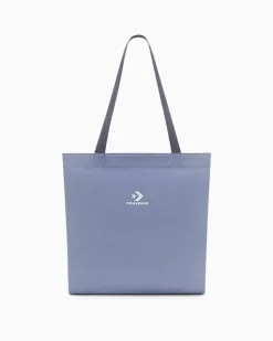 Converse Tutti Gli Accessori|Tutti Gli Accessori<Star Chevron Canvas Tote Bag Lilla peltro/Lavanda cenere