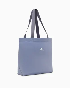 Converse Tutti Gli Accessori|Tutti Gli Accessori<Star Chevron Canvas Tote Bag Lilla peltro/Lavanda cenere