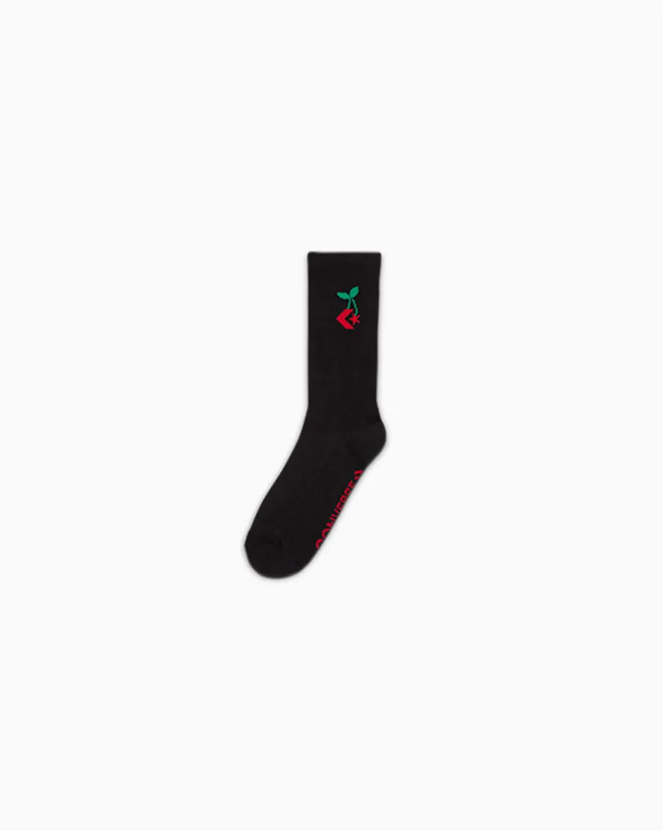 Converse Tutti Gli Accessori|Tutti Gli Accessori<Star Chevron Cherry Crew Socks Nero