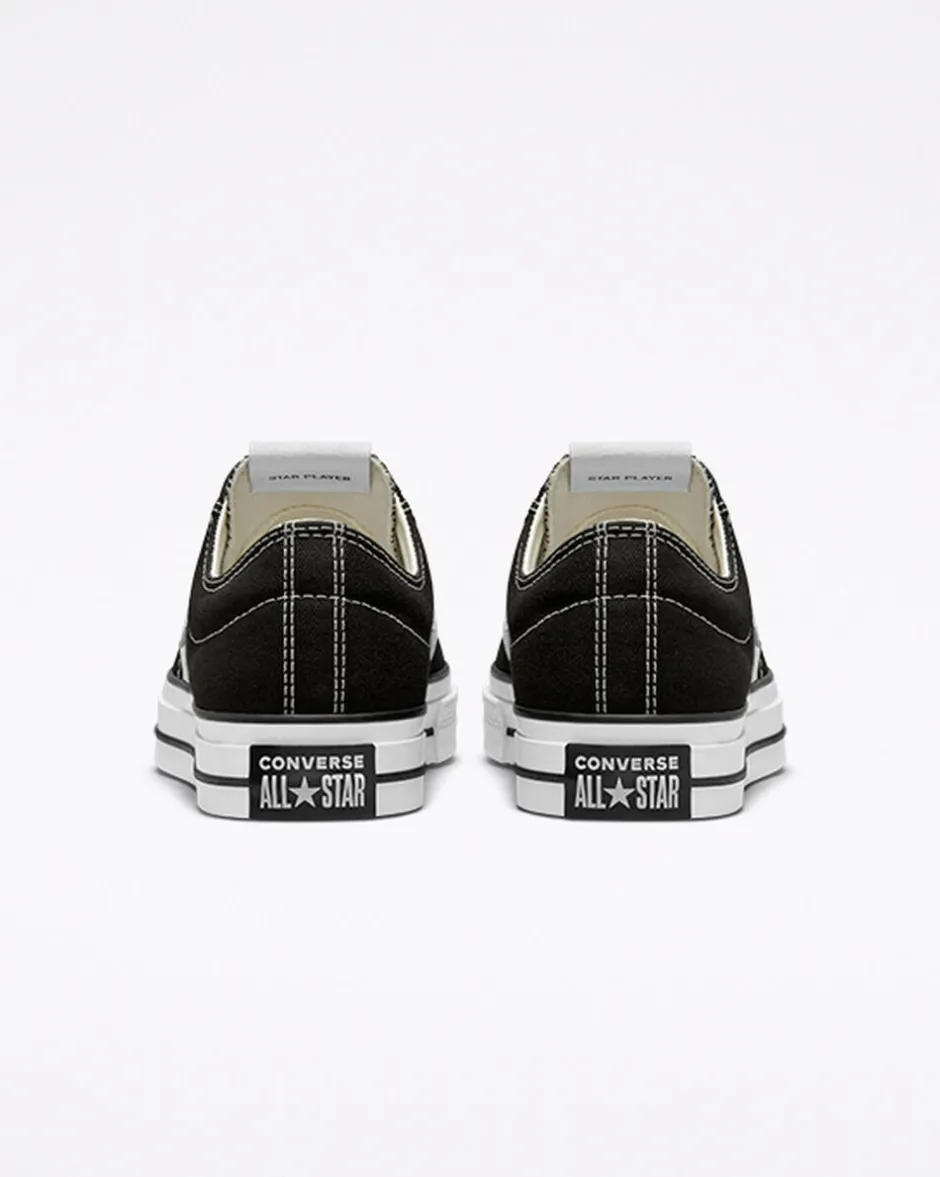 Converse Modelli Bassi|Modelli Bassi<Star Player 76 Nero/Bianco vintage/Nero