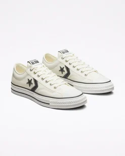 Converse Modelli Bassi|Modelli Bassi<Star Player 76 Bianco vintage/Nero