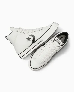Converse Modelli Alti|Modelli Bassi<Star Player 76 ivory chain