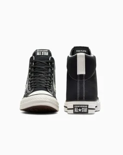 Converse Modelli Alti|Modelli Alti<Star Player 76 Nero/Bianco vintage