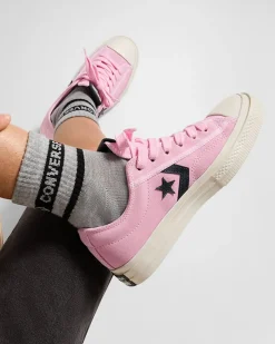 Converse Modelli Bassi|Modelli Bassi<Star Player 76 Black & Pink Tongue Tied/Egret/Foresta nera