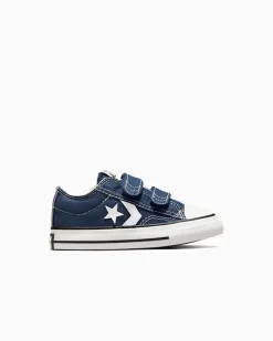 Converse Ragazza|Ragazzo<Star Player 76 Easy-On Foundational Canvas Navy/Vintage White/Egret