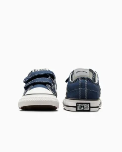 Converse Ragazza|Ragazzo<Star Player 76 Easy-On Foundational Canvas Navy/Vintage White/Egret