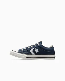 Converse Ragazzi (Età 8-12 Anni)|Ragazzo<Star Player 76 Foundational Canvas Navy/Vintage White/Egret