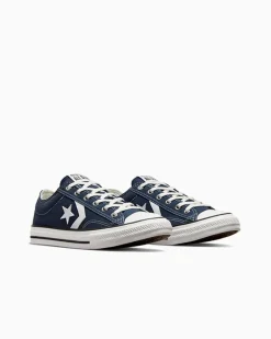 Converse Ragazzi (Età 8-12 Anni)|Ragazzo<Star Player 76 Foundational Canvas Navy/Vintage White/Egret