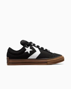 Converse Modelli Bassi|Skateboarding<Star Player 76 Puff Nero/Bianco/Gomma