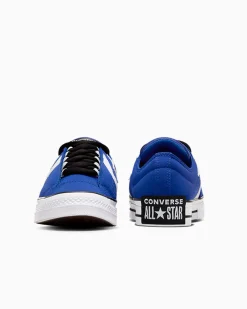 Converse Modelli Bassi|Skateboarding<Star Player 76 Puff Blu/Bianco/Nero